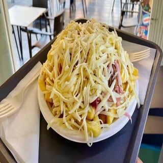 Papas Jamón Y Queso Medianas