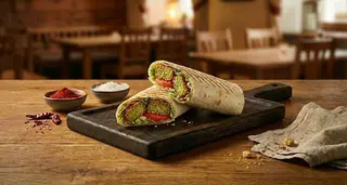 Falafel sandwich