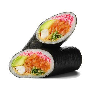 Суші шаурма з тартарем з лосося