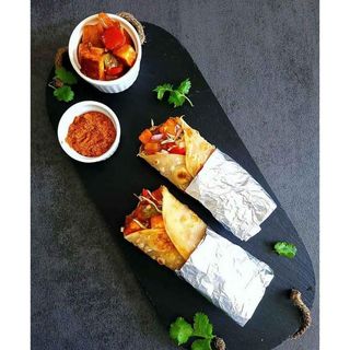 Spicy Paneer Wrap