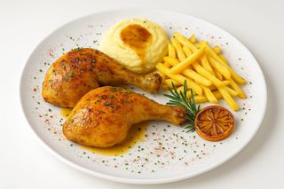 Poulet Rôti Au Citron & Herbes