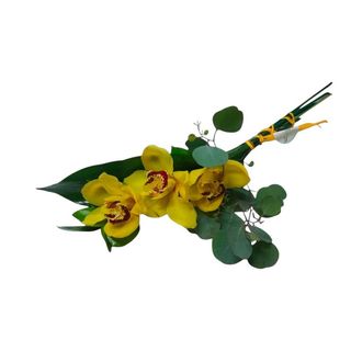 3 Orquídeas Amarelas