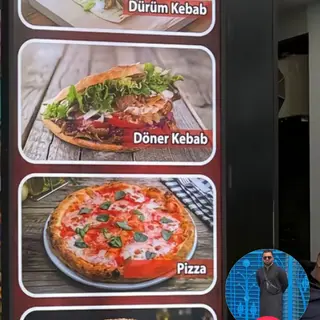 Kebab solo carne y salasa mixto