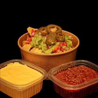 Nachos mitad y mitad