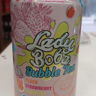 Bubble tea in lattina