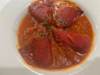 Pimientos Rellenos De Bacalao