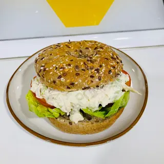 Bagel de pollo
