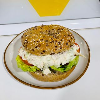 Bagel de pollo 