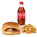 Барбекю бургер голямо меню