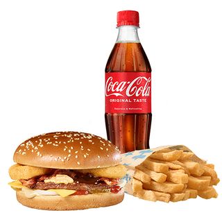 Барбекю бургер голямо меню