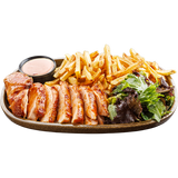 Пиле с хрупкава коричка с крилце (430г)