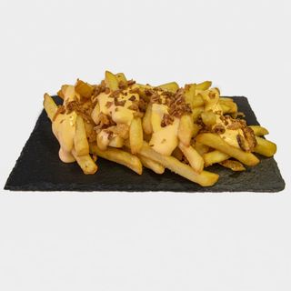 Patatas Fritas Con Queso Y Cebolla Crunchy