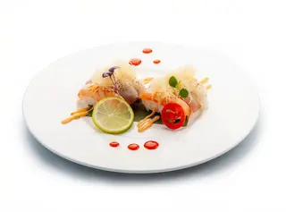 87 Pesce misto scottato spicy