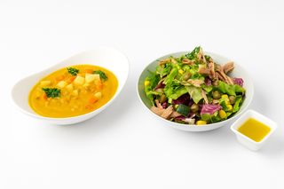 Combo Napoli - Juha od rajčice + Salata od tune