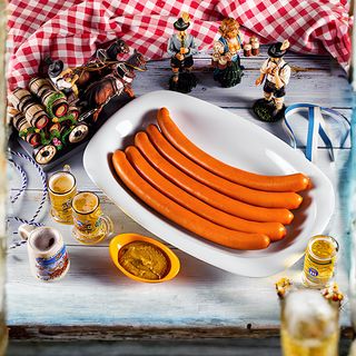 სოსისი ფრანკფურტერი (სოუსი მდოგვი)