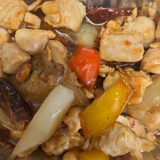 Pollo in salsa piccante