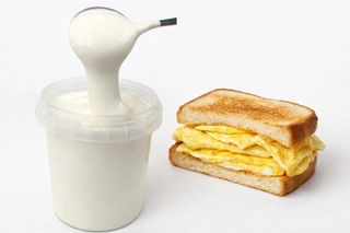 Lait Caillé & Demi Pain Omelette