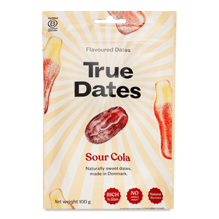 Фініки True Dates Sour Cola сушені зі смаком коли (100г)