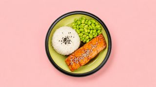 Salmon Teriyaki Bowl