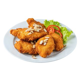 95. Pollo Rebozado Con Almendra Frita