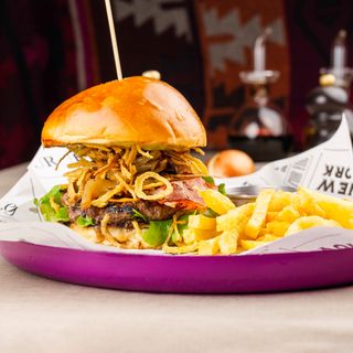 The Donbuger & French Fries