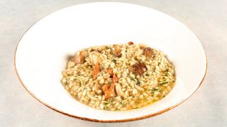 Rižoto sa šumskim pečurkama