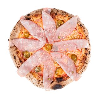 Pizza Mortadella Provolone