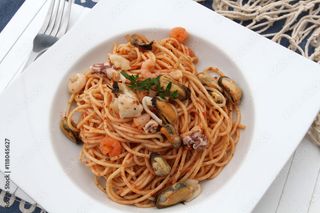 Spaghetti Fruits De Mer