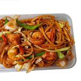 tallarines fritos tres delicias