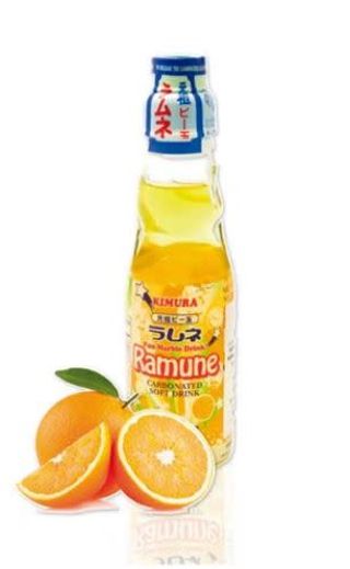 Ramune naranja (330 ml.)
