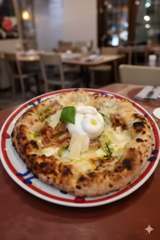 Fior di zucca e guanciale