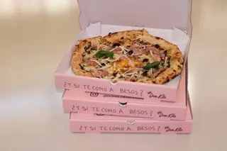 Pizza Carbonara De Trufa (Sin Salsa De Tomate) 31 Cm.