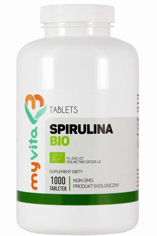 BIO spirulina 250mg 1000 tabletek MyVita