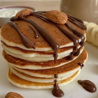 Pancake Nutella Fruits Secs