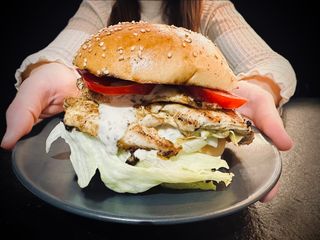 Hamburger Grilled Chicken