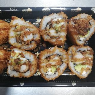 Crunchy Ebi Roll  (8 Pzs.)