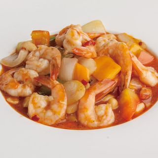 176. Gamberetti in salsa piccante