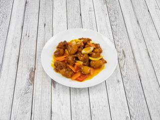 Cerdo Con Salsa Agridulce