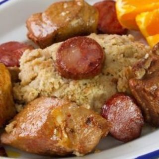 Entrecosto Frito com Migas + Sopa