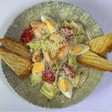 Цезарь с семгой 