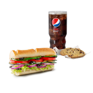Menu Veggie Delite 15cm