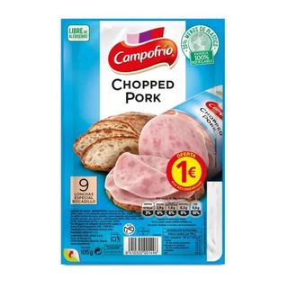 Chopped Pork Cuidat+ Campofrio 105 Gr.