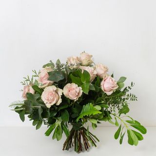 Bouquet 12 rosas rosas