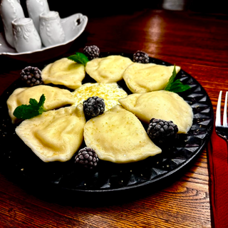 Pierogi z twarogiem na Słodko