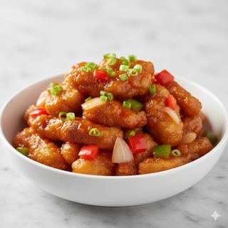 214. Cerdo Agridulce Crujiente