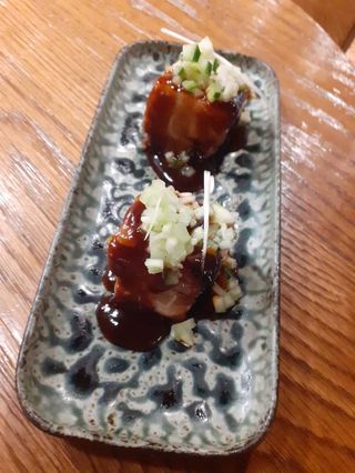 Panceta de cerdo a la parrilla