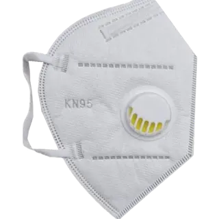 Kn95 Mask With Respirator 5-6ply 1s White-naxp