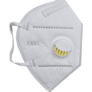 Kn95 Mask With Respirator 5-6ply 1s White-naxp