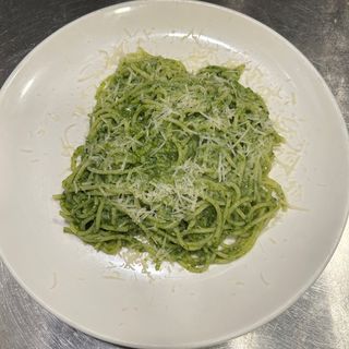 Spaghetti al pesto sin gluten