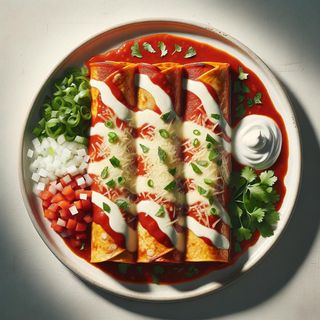 Enchiladas z trzech tortilli
